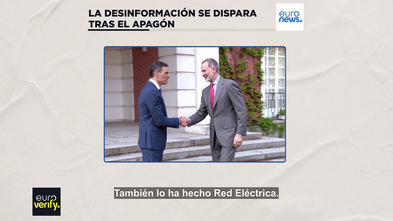 Euroverify: El apagón en España y Portugal provoca la difusión de teorías falsas y bulos en internet