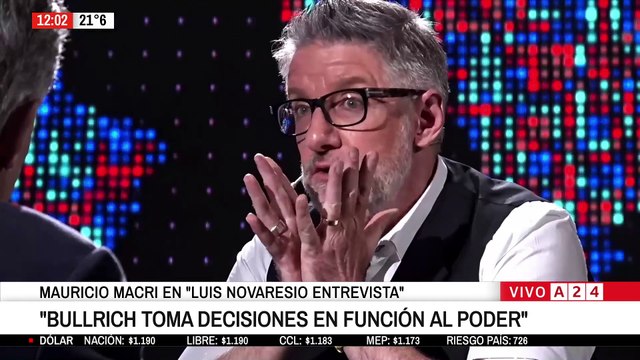💬 LUIS NOVARESIO MANO A MANO CON MAURICIO MACRI