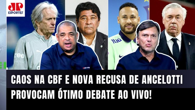 ISSO É UMA PIADA! É PATÉTICO que a CBF... CAOS na Seleção Brasileira PROVOCA ÓTIMO DEBATE!