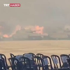 İsrail yanıyor: Alevler askeri üslere ulaştı, yardım çağrısı yapıldı