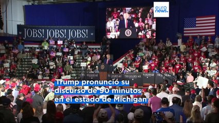 "Nada me detendrá": Trump celebra 100 días en el cargo mientras los índices de aprobación caen en picado