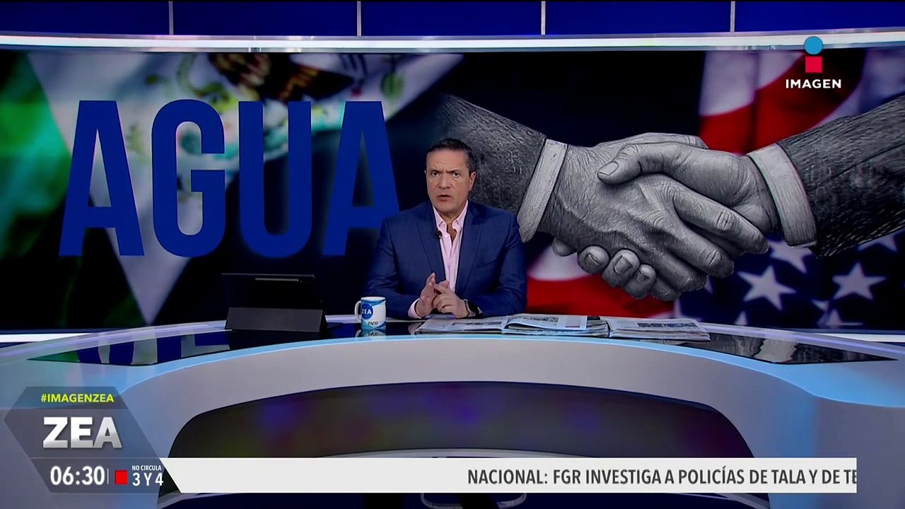 México alcanza acuerdo sobre el agua con Estados Unidos, ¿de qué se trata?