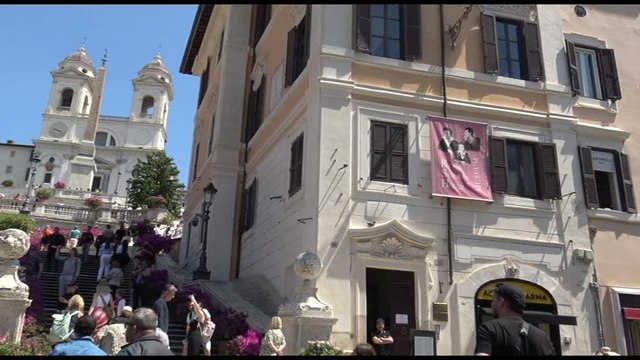 Casa Keats-Shelley celebra 300 anni della Scalinata Trinità dei Monti