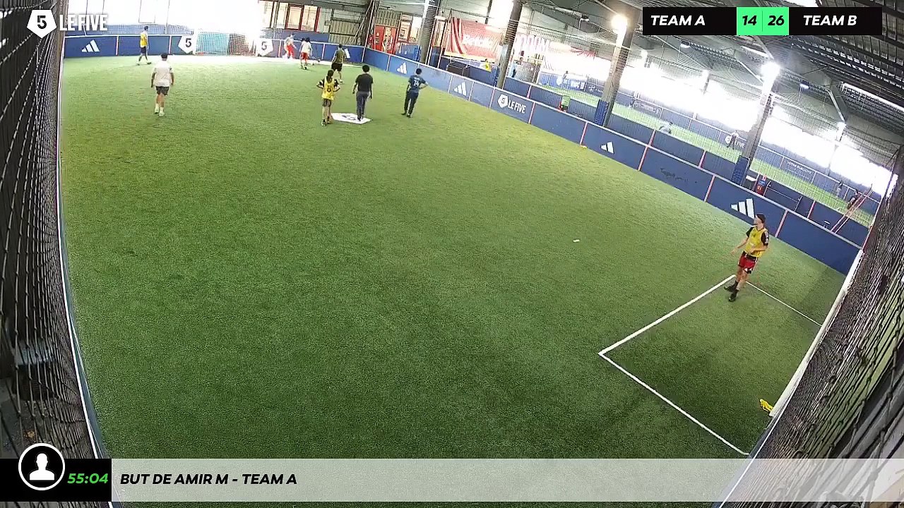 But de Amir M - Team A