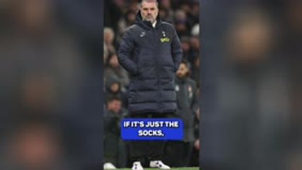 Postecoglou's pair of lucky socks