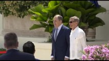 Il ministro degli Esteri russo Lavrov in visita a Santo Domingo
