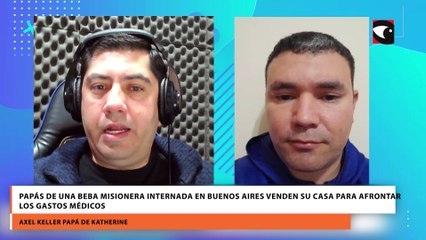 Papás de una beba misionera internada en Buenos Aires venden su casa para afrontar los gastos médicos