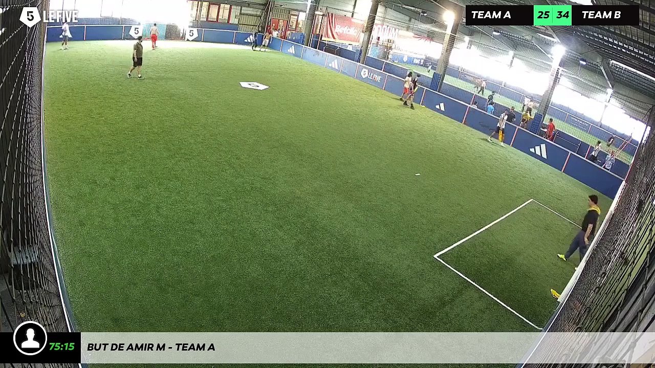But de Amir M - Team A