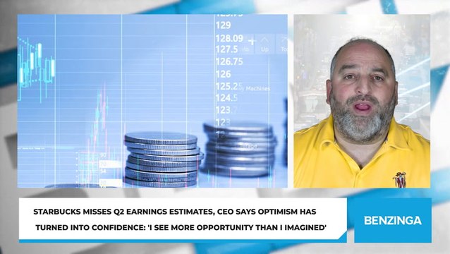 Starbucks Misses Q2 Earnings Estimates, CEO Says Optimism Has Turned Into Confidence: 'I See More Opportunity Than I Imagined'