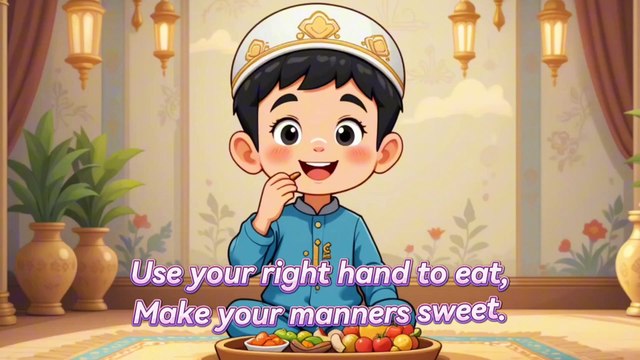 10 Simple Sunnahs of Prophet Muhammad (Peace Be Upon Him) | Islamic Rhymes for Kids