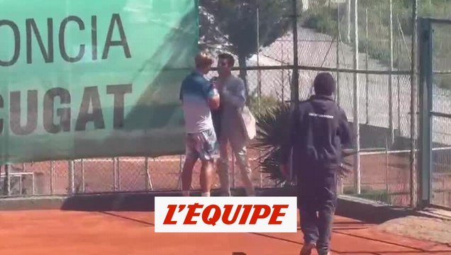 Gulin disqualifié après des mots et des gestes obscènes envers un arbitre - Tennis - Sabadell