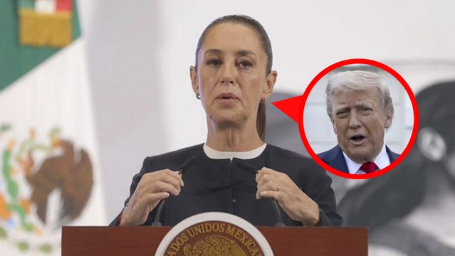 Claudia Sheinbaum no está de acuerdo con los aranceles de Donald Trump para México
