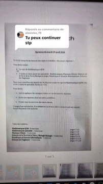 Correction Concours Geipi Polytech QCM Partie 2 FonctionsExercice 4 Questions IVA à IVE.#terminale #terminalespemaths #geipi #polytech #concours