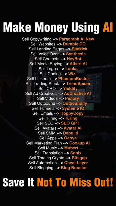 Top 30 AI Tools to Make Money Online in 2025 🚀 | Best AI Side Hustles & Apps