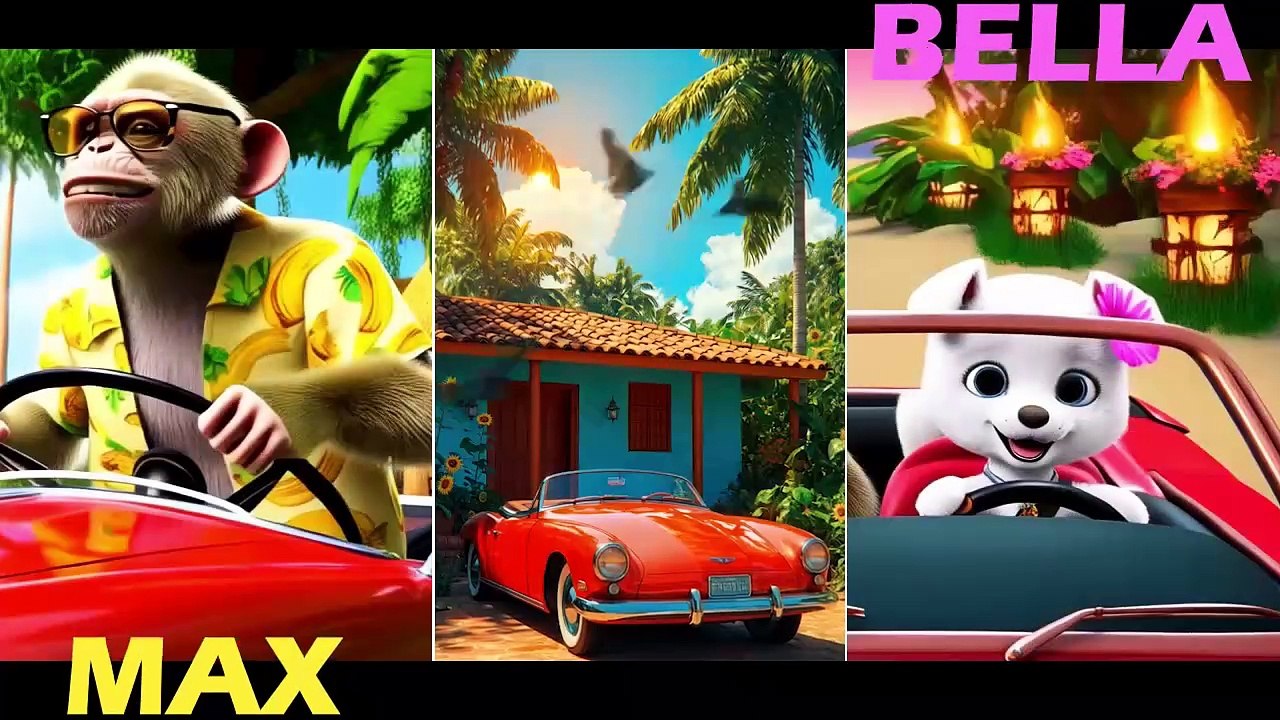 Max and Bella's Summer Vacation to the Beach | #viralvieo #traveling #fun