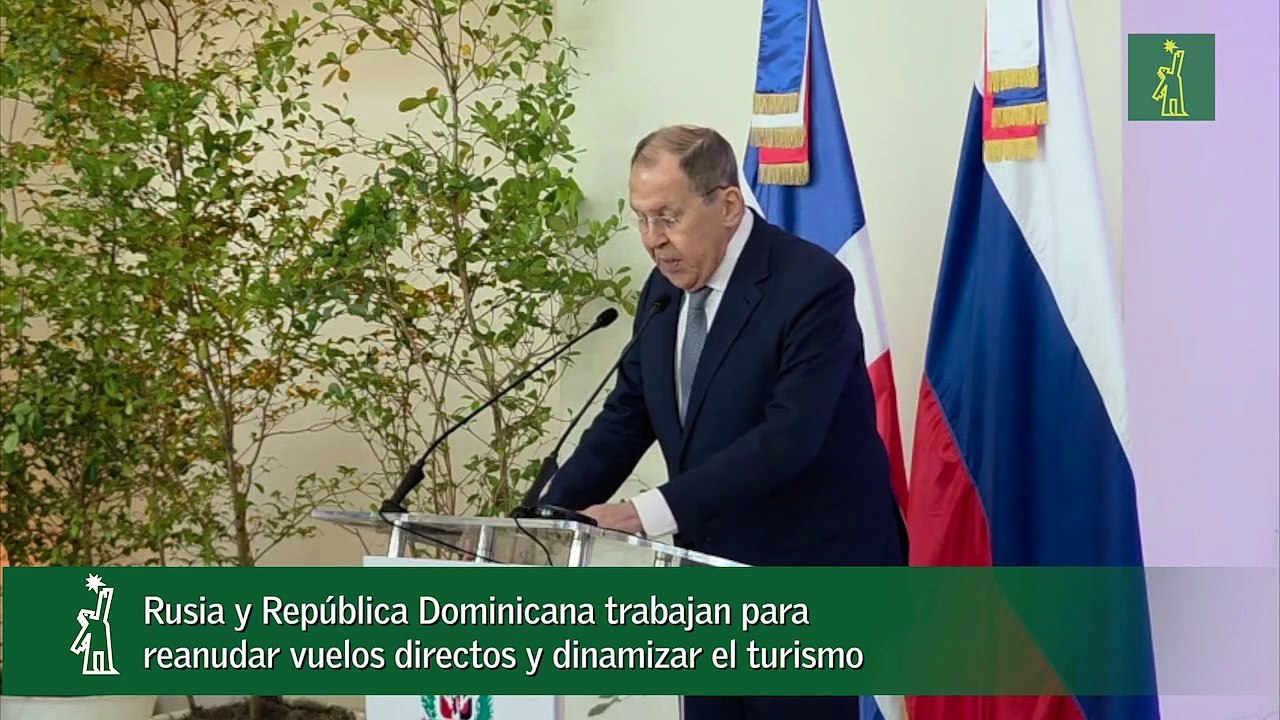 Rusia y República Dominicana trabajan para reanudar vuelos directos y dinamizar el turismo