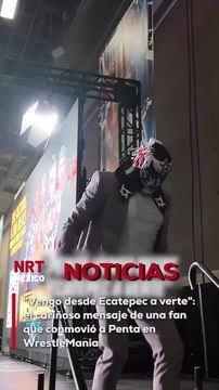 Un momento especial se vivió en un evento de la WWE cuando una aficionada no dudó en hacerle saber a su ídolo, Penta El Zero Miedo, de dónde venía para apoyarlo. Su grito ¡Vengo desde Ecatepec a verte! llegó hasta el luchador, quien tuvo una emotiva rea