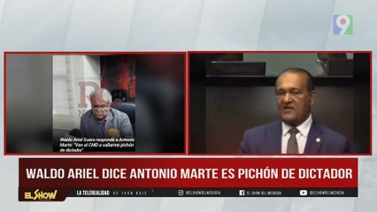 Antonio Marte VS Waldo Ariel Suero | El Show del Mediodía