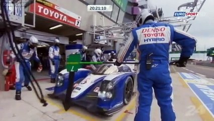 WEC 2013_Manche 3_24 Heures du Mans_Résumé de la course (en français - Eurosport - France) [RaceFan96]