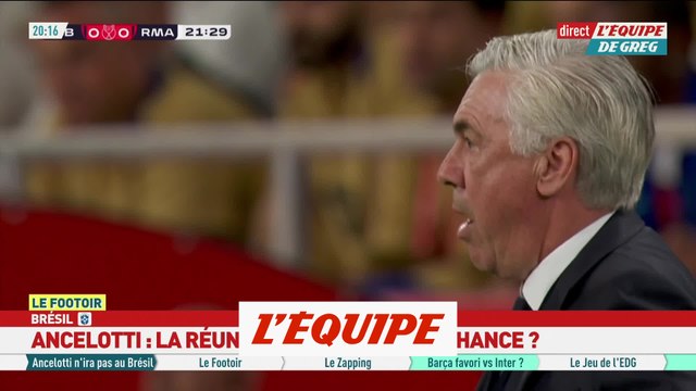 Ancelotti ne devrait pas devenir sélectionneur - Foot - Brésil