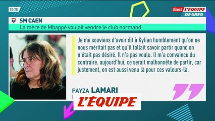 Mbappé a convaincu sa mère de rester actionnaire du club - Foot - Caen