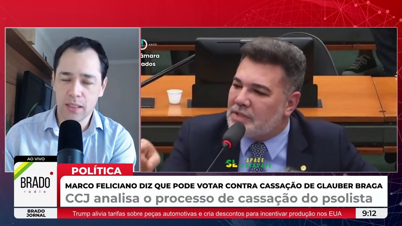 FELICIANO DIZ QUE É CONTRA CASSAÇÃO DE COMUNISTA