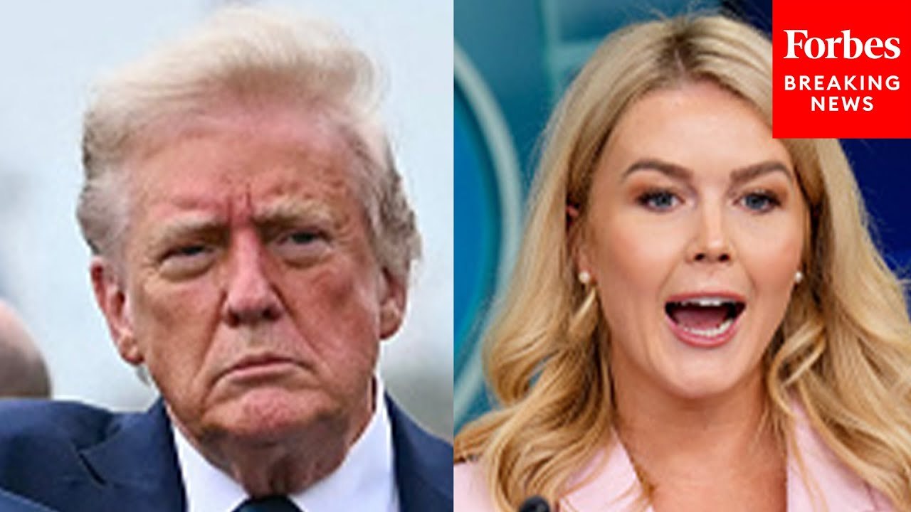 Karoline Leavitt Holds New Media Press Briefing After Trump Marks 100 Days In Office