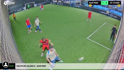 Faute de Julien H - San Pied