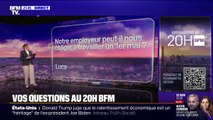 Notre employeur peut-il nous obliger à travailler une 1er mai? Vos questions au 20H BFM