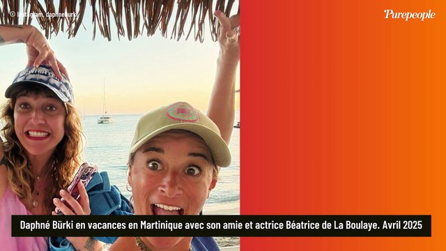 Après le chaos de cette dernière année et la perte de son compagnon, Daphné Bürki a trouvé refuge dans un coin de paradis avec une actrice