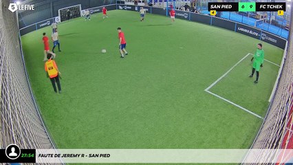 Faute de Jeremy R - San Pied