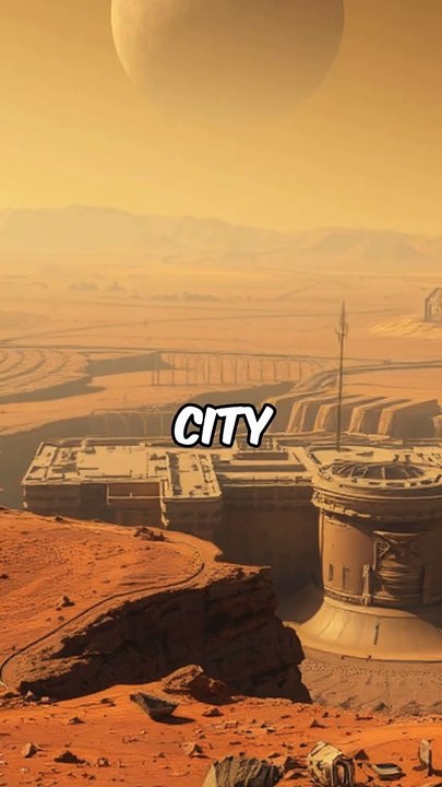 The Ancient City on Mars