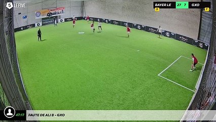 Faute de Ali B - Gxo