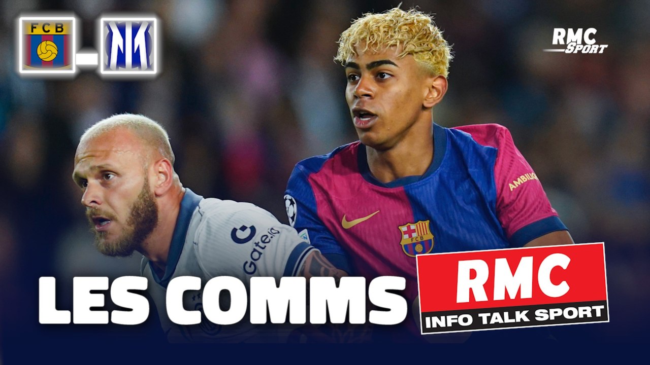 Barça 3-3 Inter : Match fou entre le Barça et l'Inter, les comm's RMC du match aller