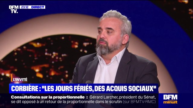 Ponts du mois de mai: Ce sont des acquis sociaux, ça n'a jamais été donné , affirme Alexis Corbière