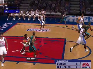 NBA Live 2001 online multiplayer - ps2