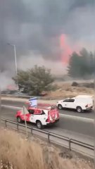 🔥 I_s_r_a_e_l 🔥 me qudrti aag🔥 ka azab shuroo hogia. I_s_r_a_e_l ki dusry mulkon sy madad ki appeal.