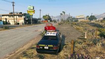 Trevor Philips Runs From Cops, Gets Arrested (GTA 5)