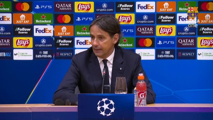 Simone rued de prensa Barça 3 - Inter 3