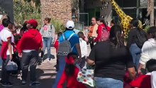 Niños de distintas escuelas visitan el Zoológico Sahuatoba por el Día del Niño