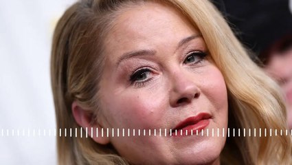 Christina Applegate breaks down in tears as she announces family death