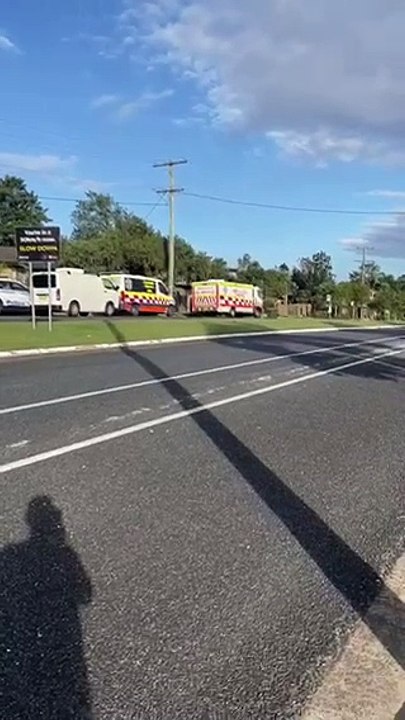 Emergency services at Alexandra Avenue on Thursday, May 1