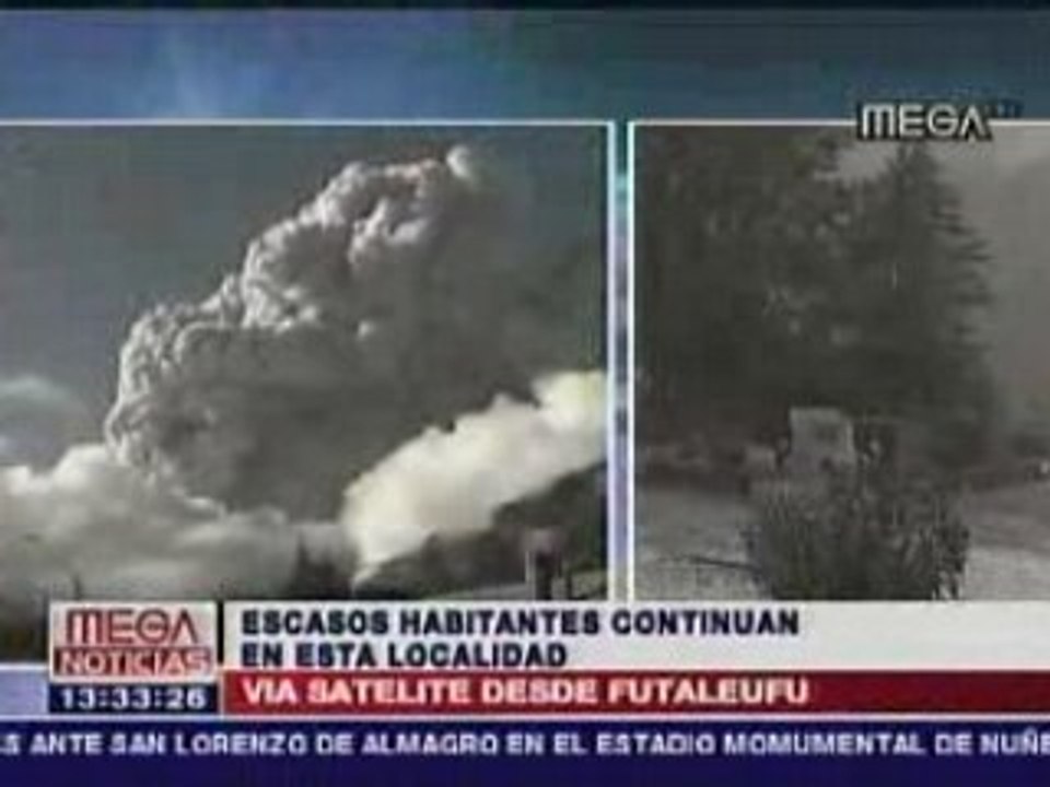 Volcan Chaitén 8 May
