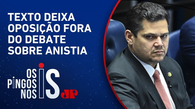 Davi Alcolumbre quer líder do governo no Senado para ser relator da alternativa ao PL da anistia
