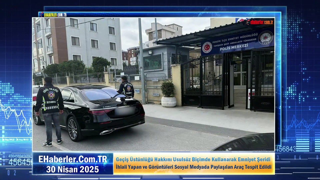 Geçiş Üstünlüğü Hakkını Usulsüz Biçimde Kullanarak Emniyet Şeridi İhlali Yapan ve Görüntüleri Sosyal Medyada Paylaşılan Araç Tespit Edildi