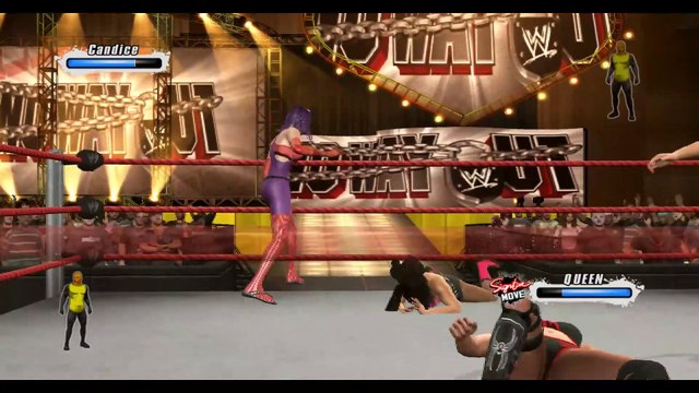 WWE SmackDown vs raw 2009 (PLAYSTATION) Its a 4 Way battle Royal