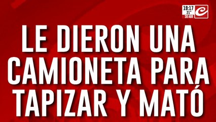 Le dieron una camioneta para tapizar y mató: atropelló a una mamá y su hija