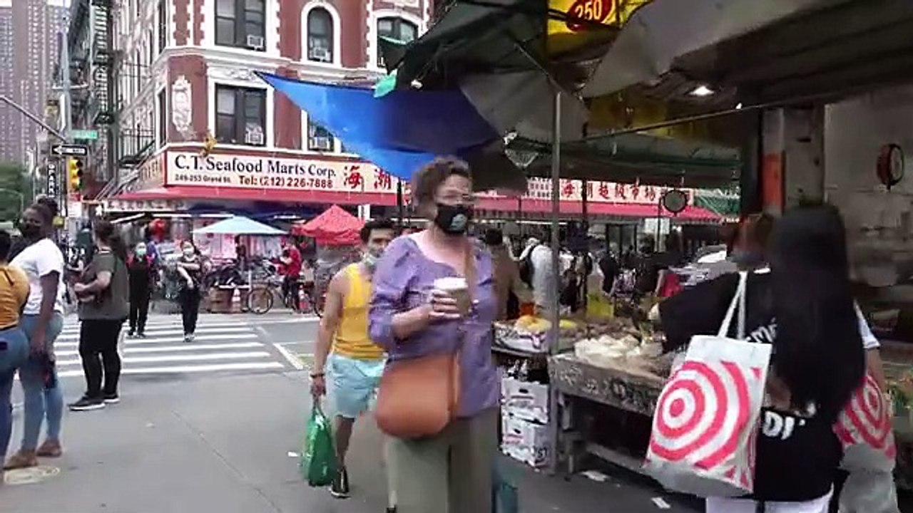 New York USA. The largest city in America
