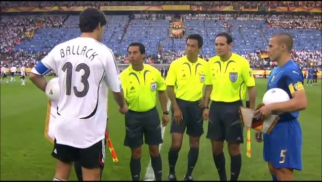 World Cup 2006 Germany vs Italy (semi-finals) English commentary
