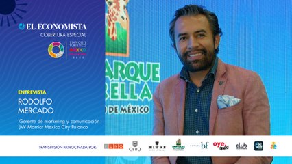 Entrevista Rodolfo Mercado, Gerente de marketing y comunicación JW Marriot Mexico City Polanco